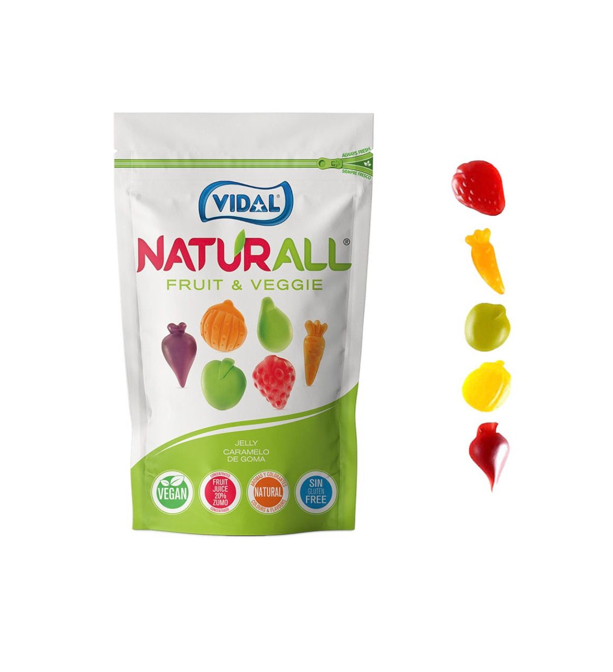Naturall Fruit & Veggie Vidal 180gr