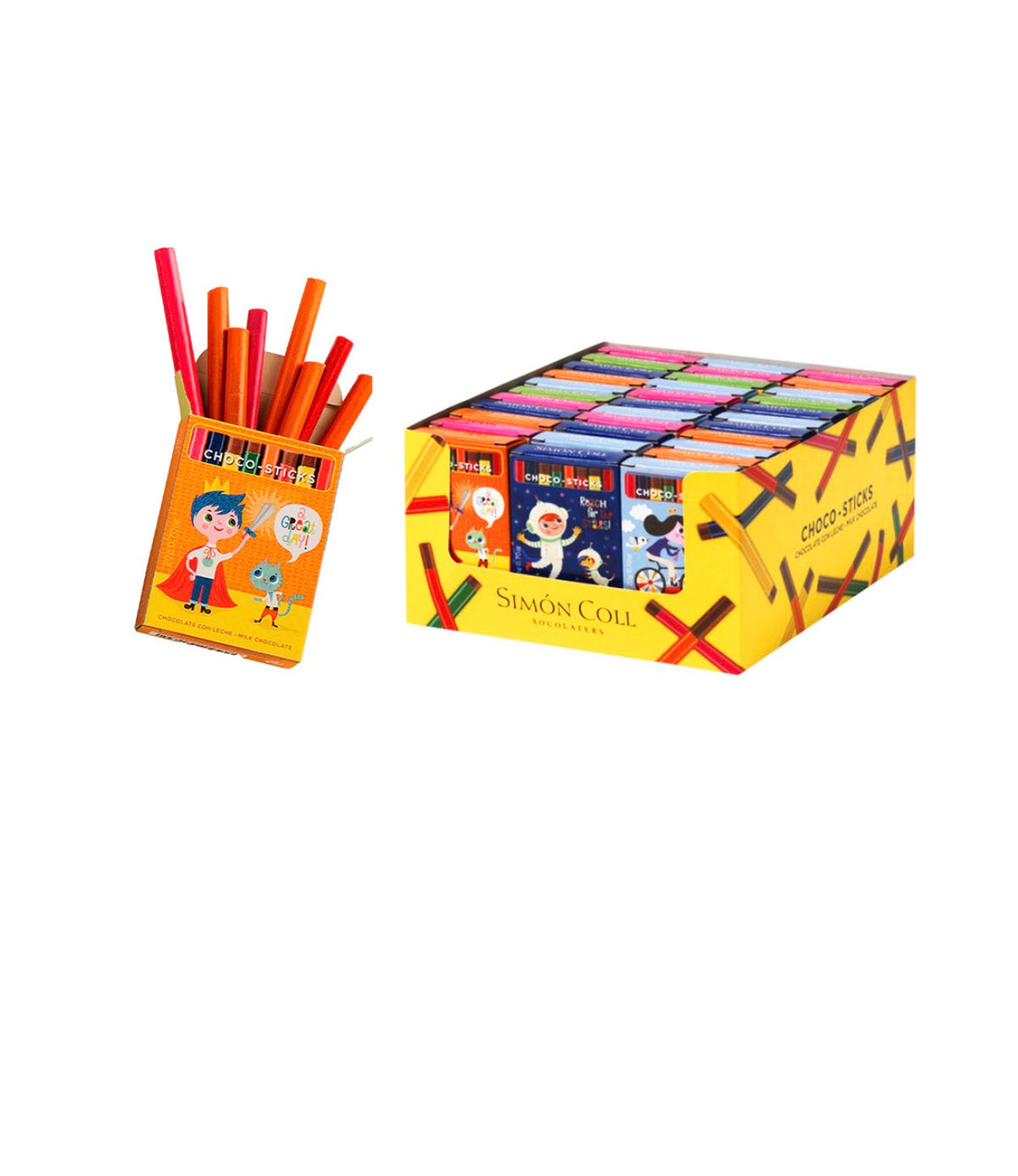 Lápices de chocolate 20gr