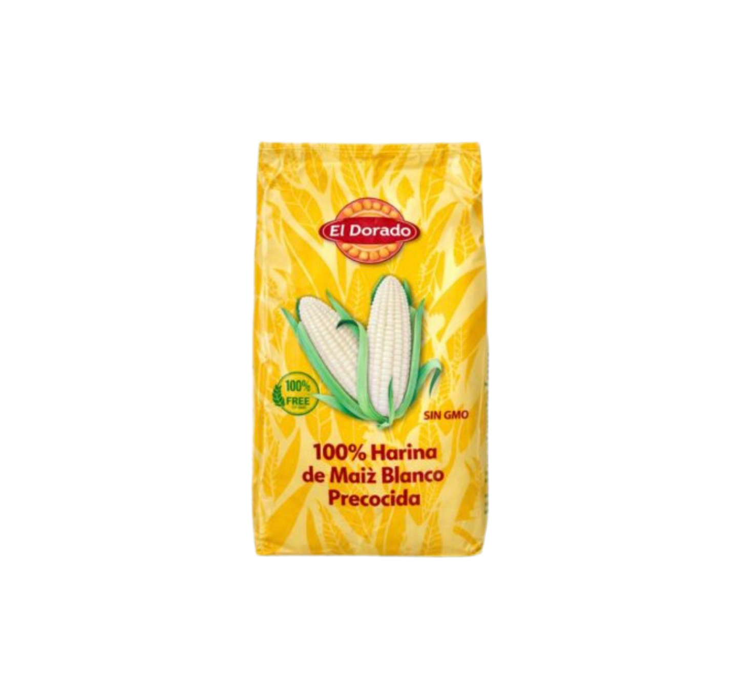 Harina de Maíz Blanco precocida El Dorado 1kg