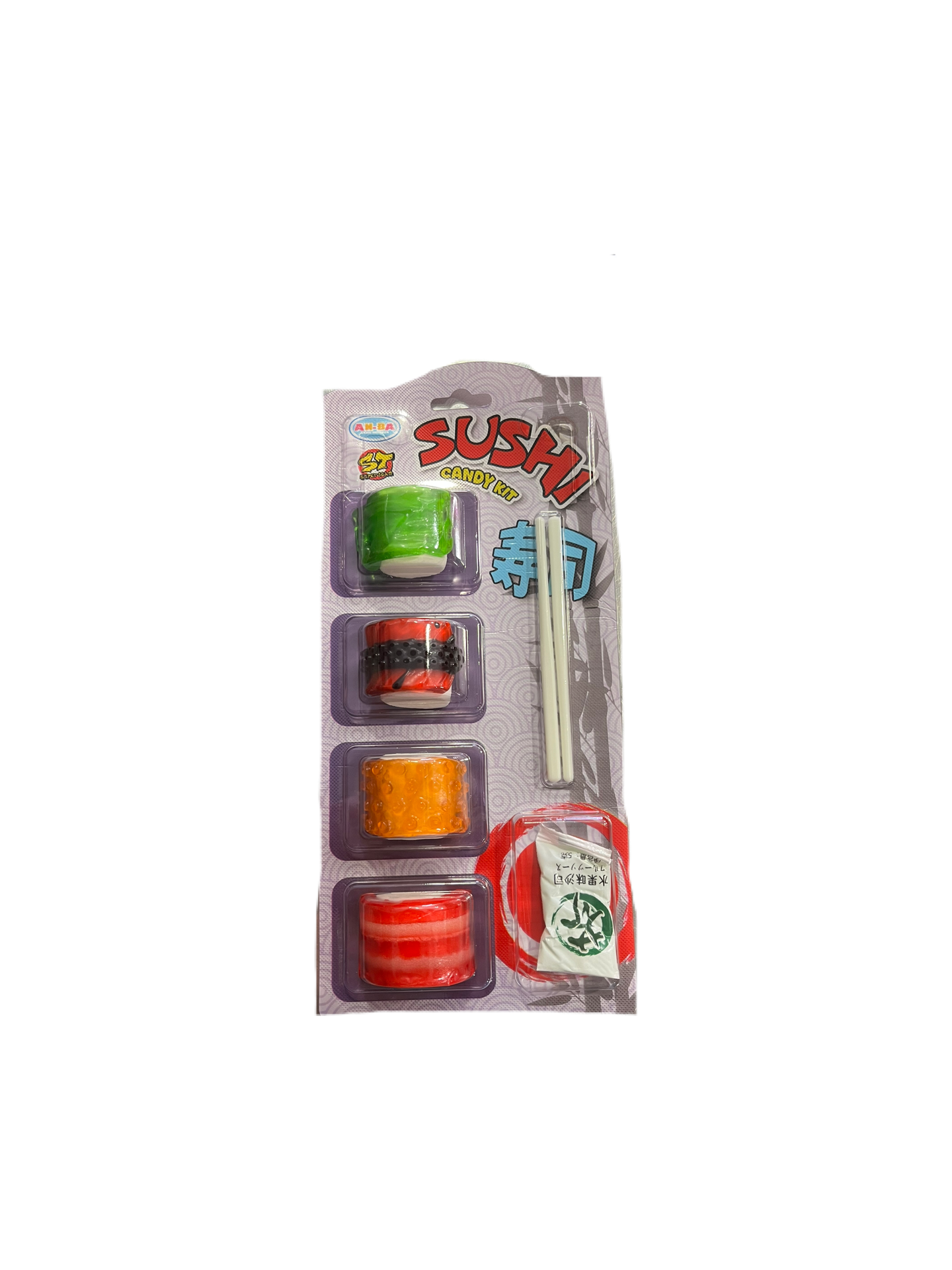 Sushi Candy Kit con Palillos y Gel