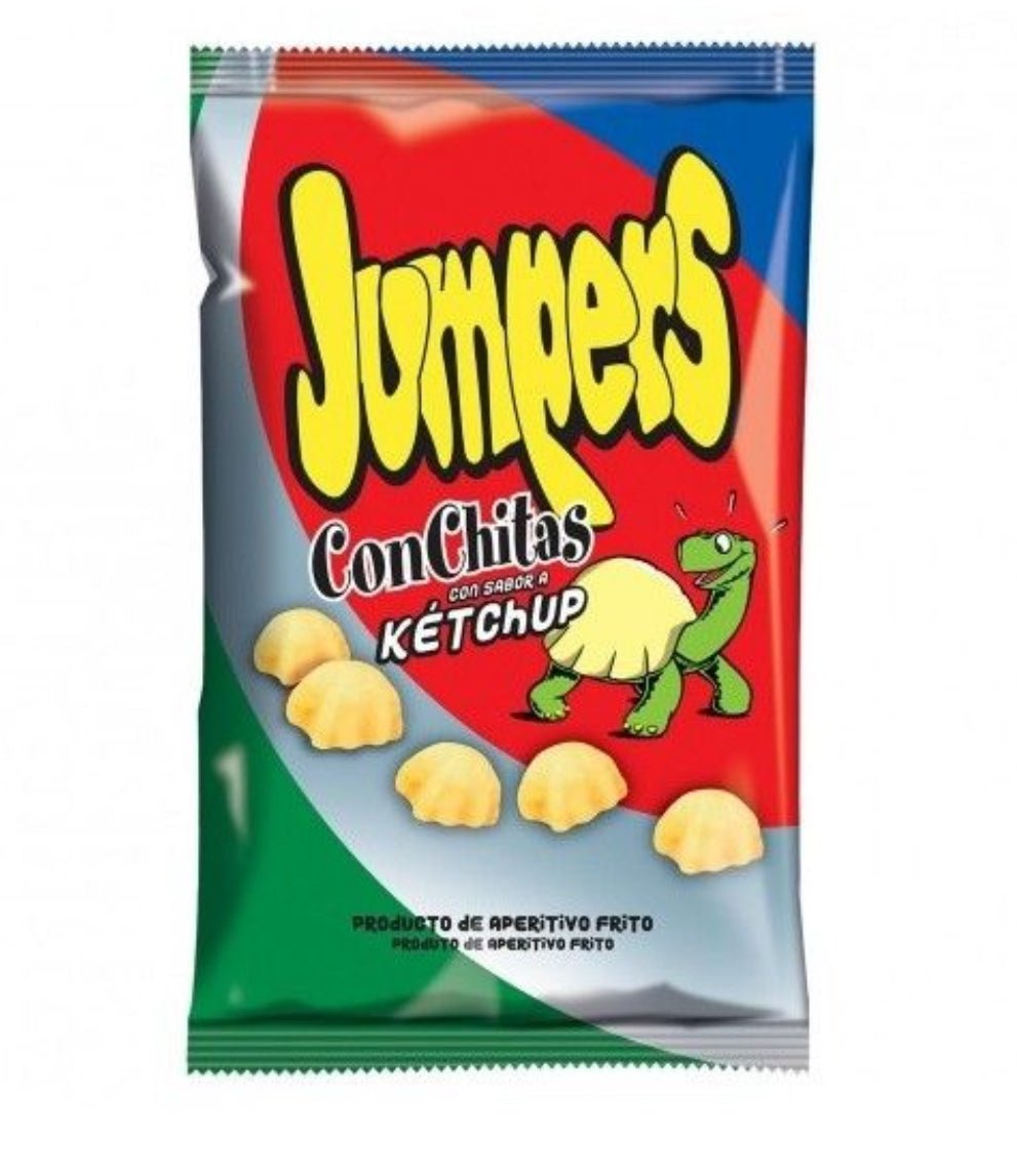 Conchitas Ketchup 95g — El snack en forma de concha que engancha a toda la familia - LA TIENDA DE CHUCHES