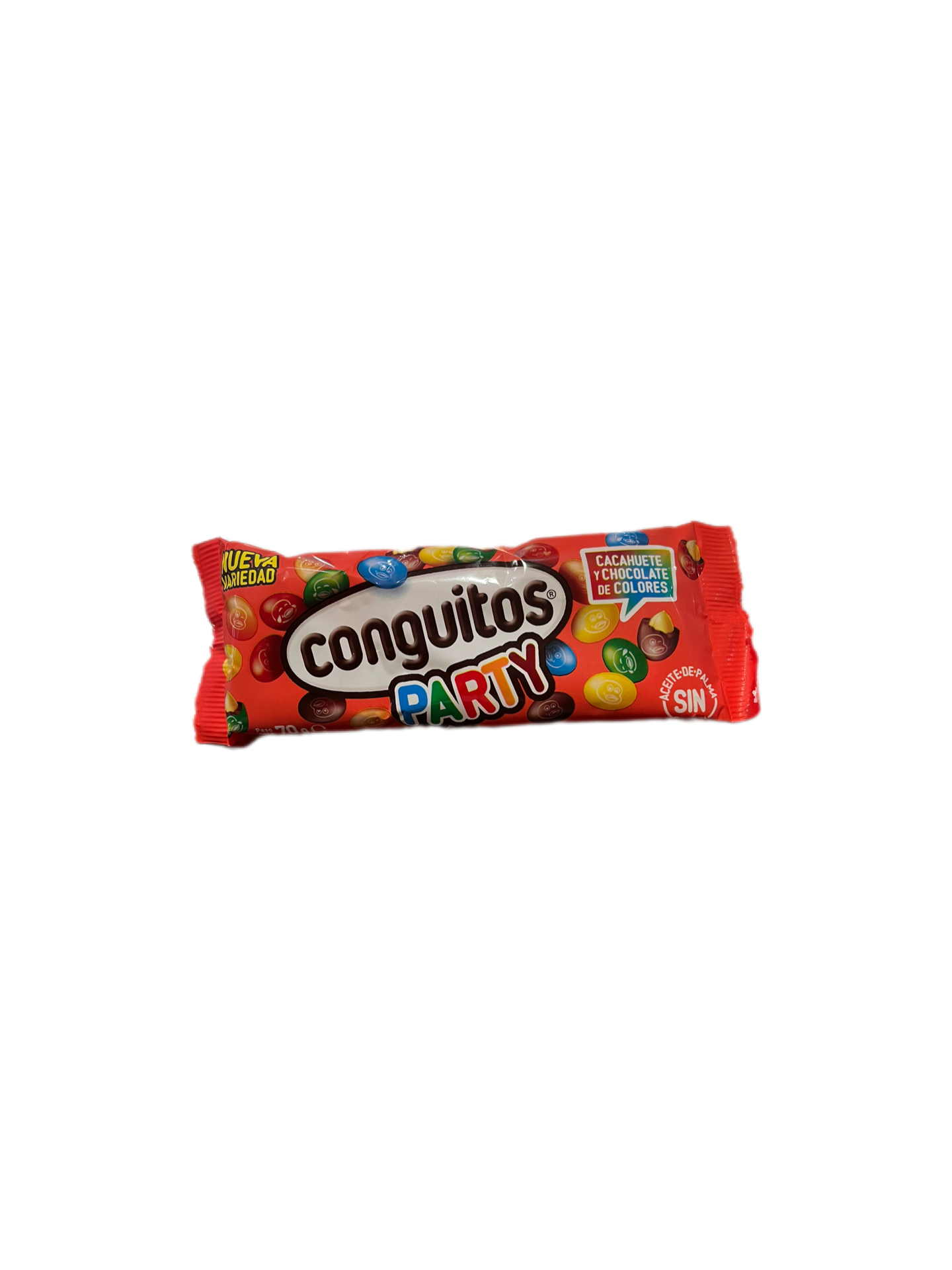 Conguitos Party 70g - Mezcla de Chocolate y Diversión | Comprar Online - LA TIENDA DE CHUCHES