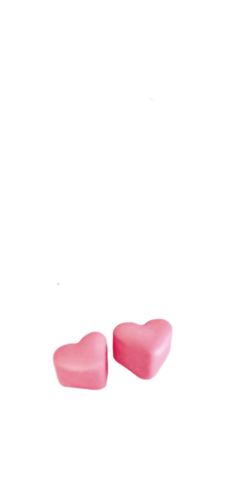 Corazones Sin Gluten Unidad – Nube en Corazón con Chocolate Rosa - LA TIENDA DE CHUCHES