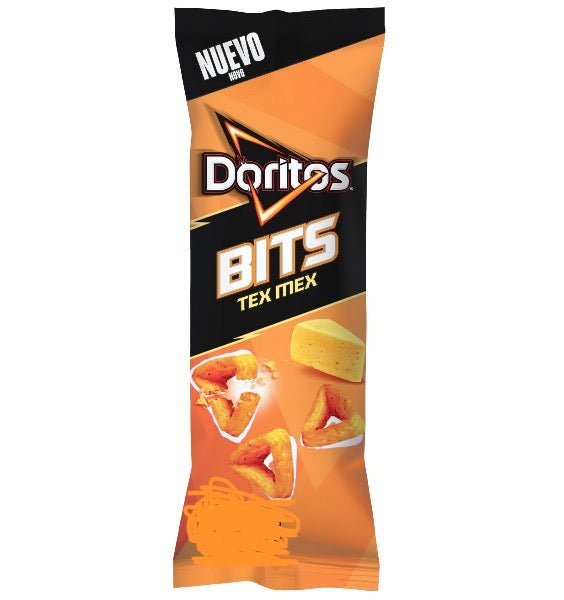 Doritos Bits Tex-Mex 74g - Snacks de Maíz Crujientes con Sabor a Queso - LA TIENDA DE CHUCHES