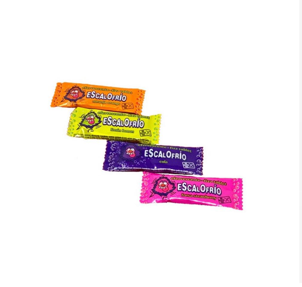 Escalofríos Sin Gluten Unidad – Caramelos Comprimidos Efervescentes - LA TIENDA DE CHUCHES