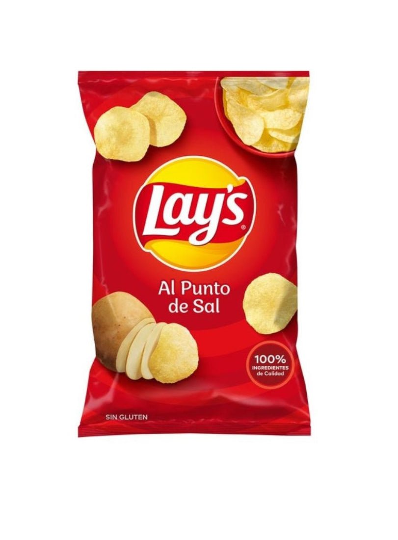 Lays al punto de sal 125gr - LA TIENDA DE CHUCHES