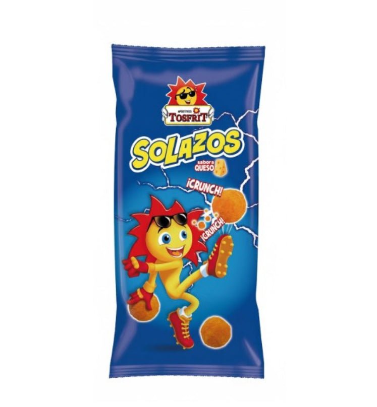 Solazos Tosfrit 120g: 🧀 ¡Las Bolas de Queso más Irresistibles! - LA TIENDA DE CHUCHES