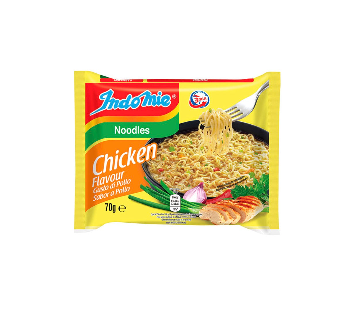 Indomie Noodles Pollo 75gr