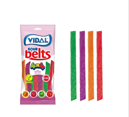 Sour Belts 90gr Vidal