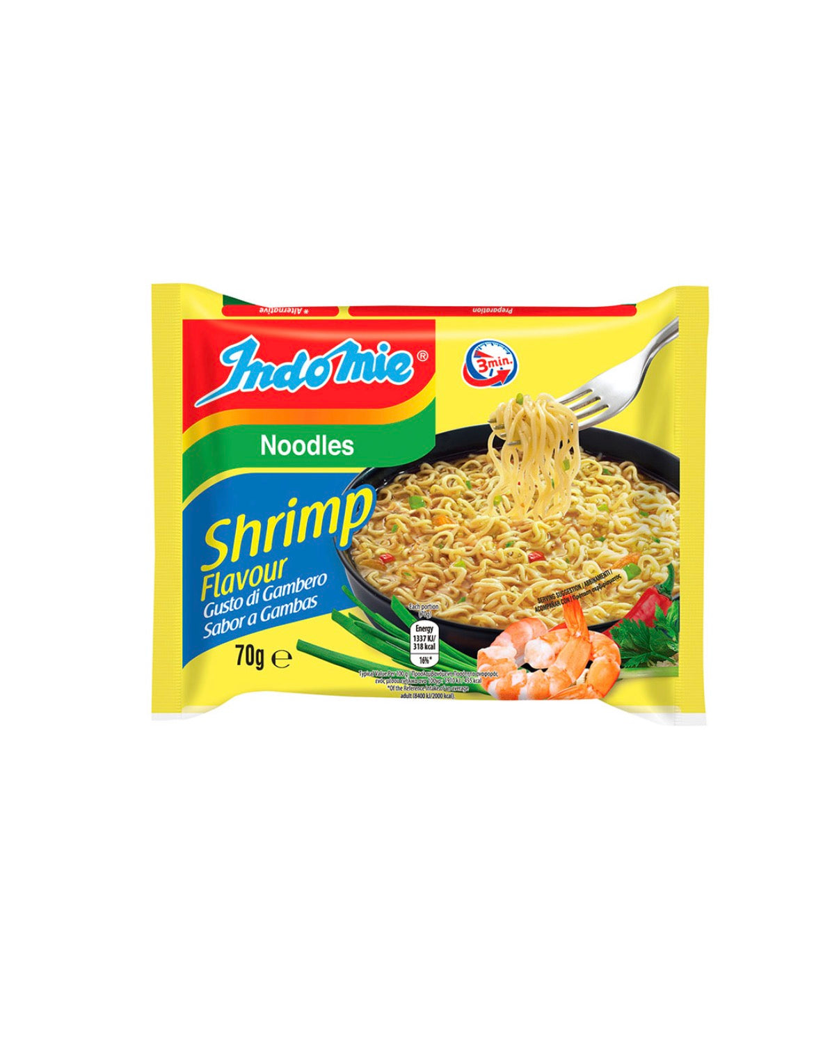 Indomie Noodles Gamba 75gr
