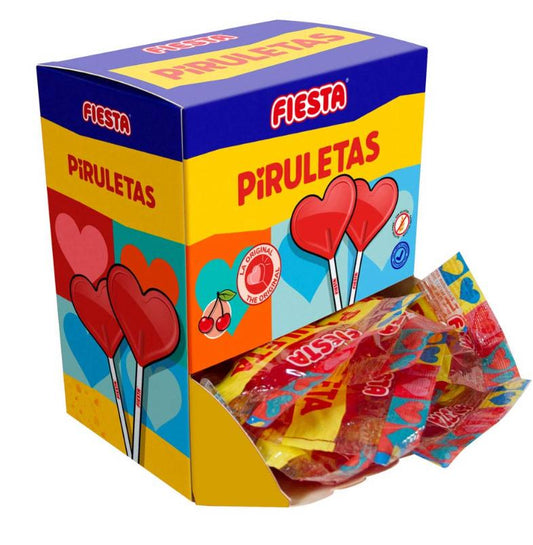 Piruleta Cereza Sin Gluten Unidad