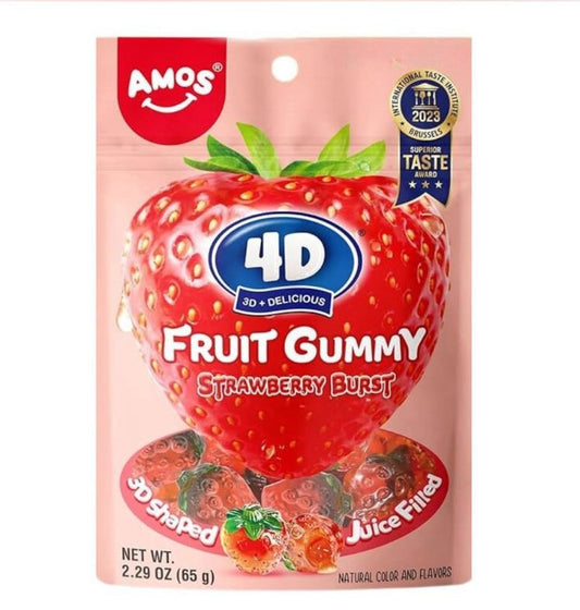 Amos Fresa 4D — La chuche con la forma más realista que has visto - LA TIENDA DE CHUCHES