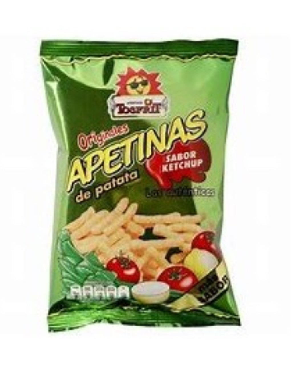 Apetinas Ketchup Tosfrit 90g – Las Originales Tiras de Patata - LA TIENDA DE CHUCHES