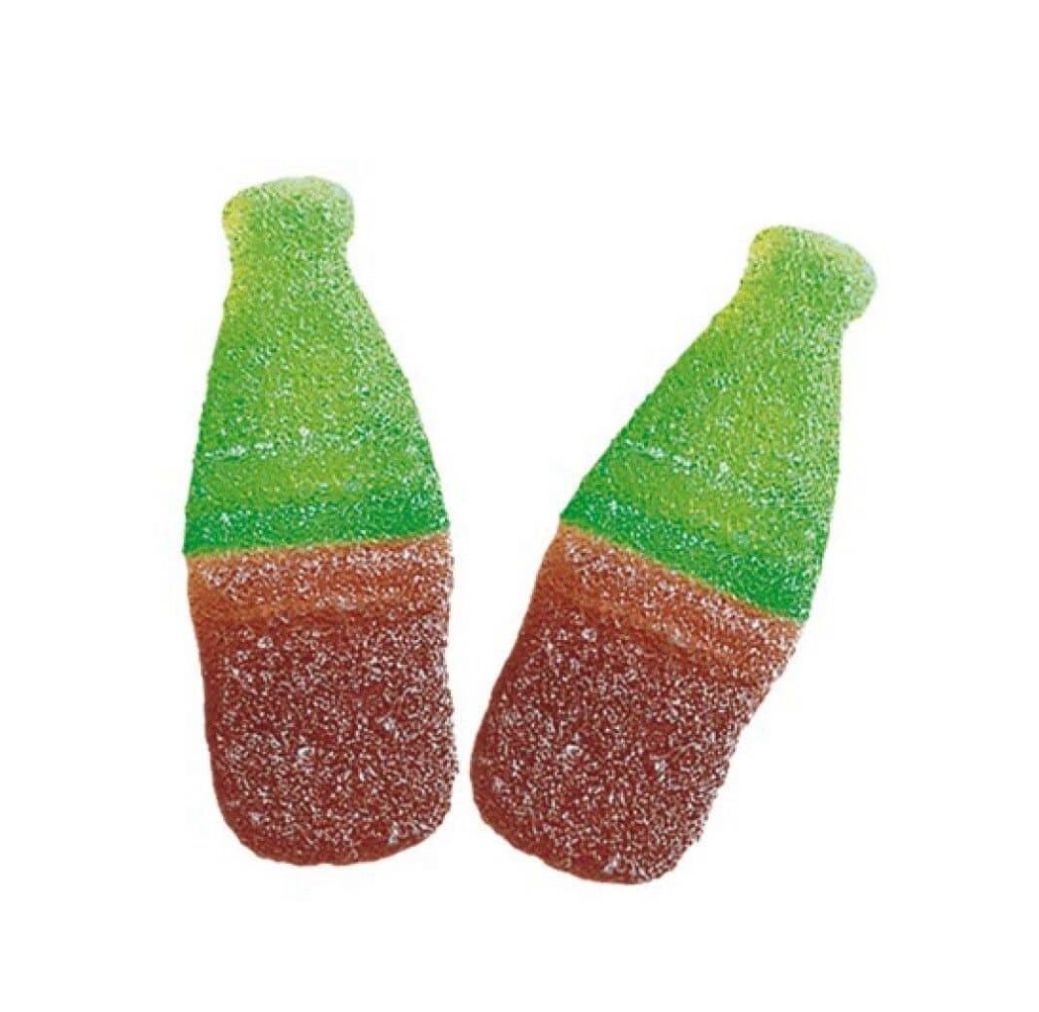 Botellas Cola Azúcar Sin Gluten 100gr