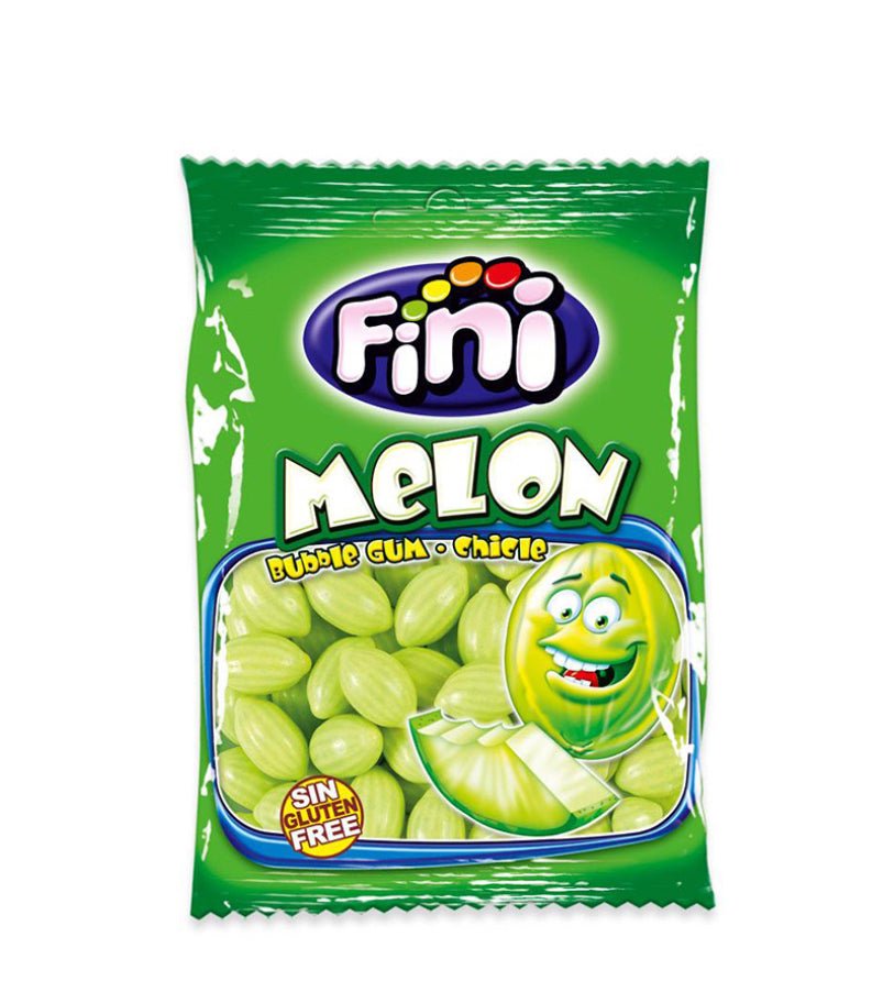 Chicle de Melón Fini 90g | Chicles con Forma de Melón y Sabor Duradero - LA TIENDA DE CHUCHES