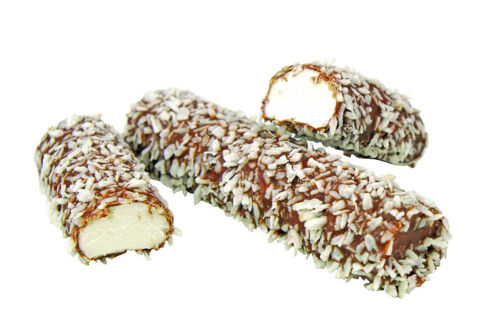 Coconut Logs Unidad – Nube con Chocolate y Coco - LA TIENDA DE CHUCHES