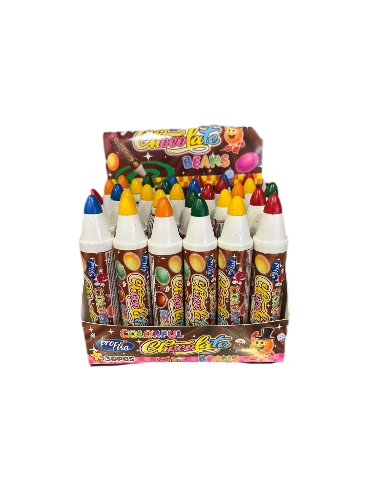 Colorful Chocolate: Estuche Lápiz con Grageas de Chocolate y Colores Real - LA TIENDA DE CHUCHES