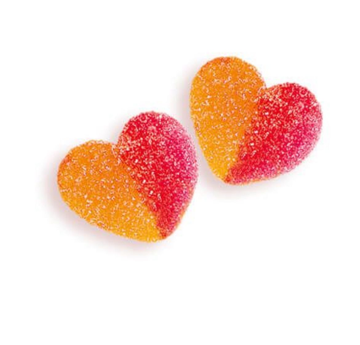 Corazón Melocotón Sin Gluten 100gr - LA TIENDA DE CHUCHES