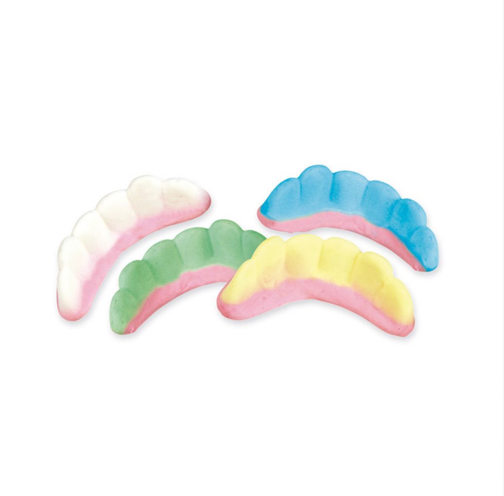 Dentaduras de Foam 100g - Gominolas de Espuma Suave Sin Gluten - LA TIENDA DE CHUCHES