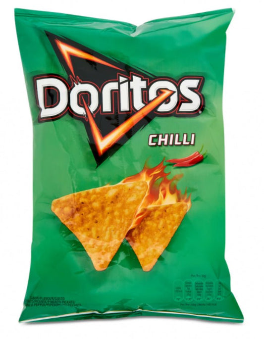 Doritos Chilli 99g – ¡Atrévete con el Picante! - LA TIENDA DE CHUCHES
