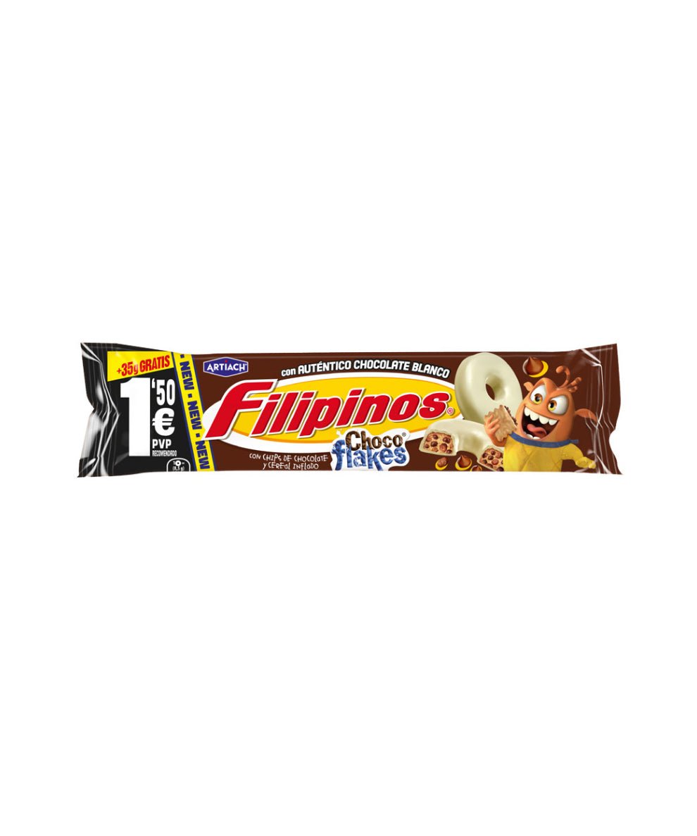 Filipinos Choco Flakes 118g – El Snack Crujiente que Engancha - LA TIENDA DE CHUCHES