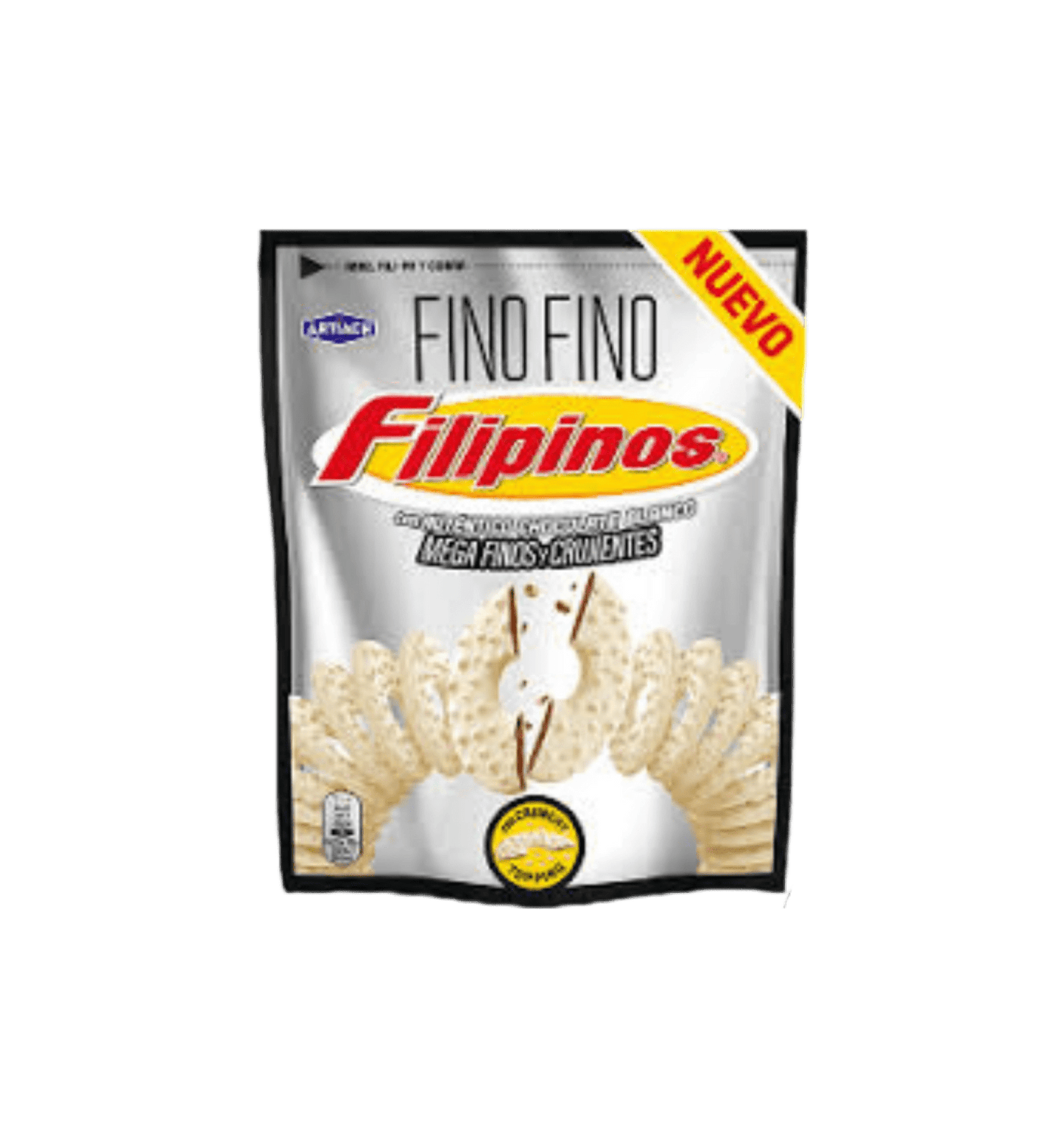 Fino Filipinos Blanco: Las Rosquillas Crujientes Bañadas en Chocolate Blanco - LA TIENDA DE CHUCHES