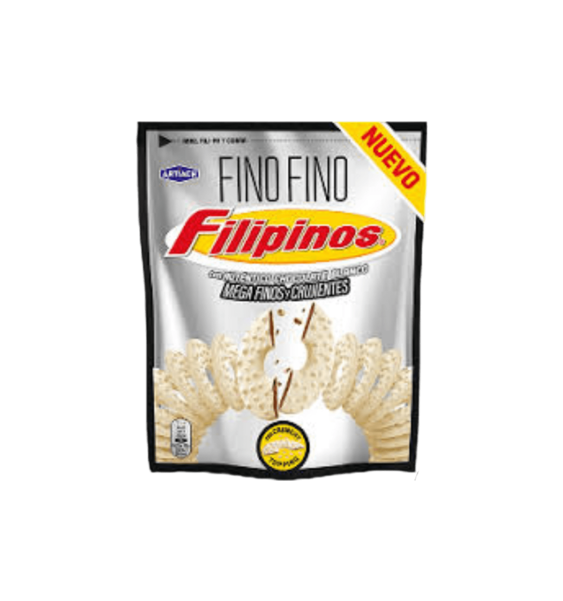 Fino Filipinos Blanco: Las Rosquillas Crujientes Bañadas en Chocolate Blanco - LA TIENDA DE CHUCHES