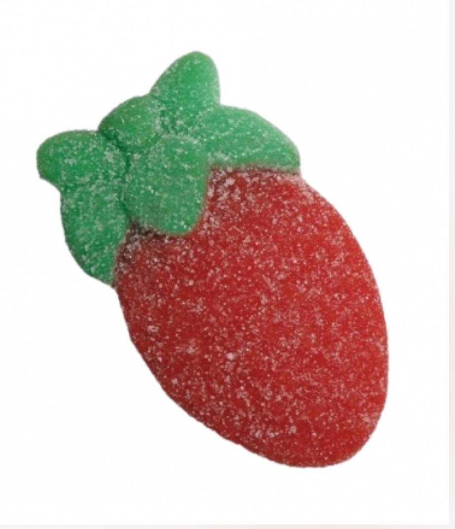 Fresa Azúcar XXL Sin Gluten Unidad - LA TIENDA DE CHUCHES