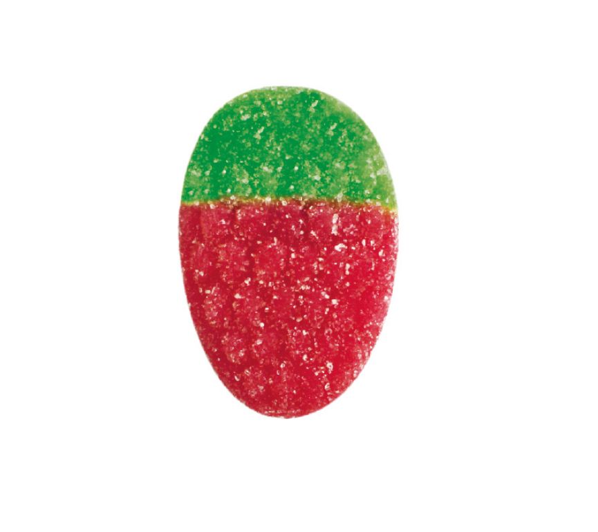 Fresas Pica-Pica 100g - Gominolas Ácidas Sin Gluten - LA TIENDA DE CHUCHES