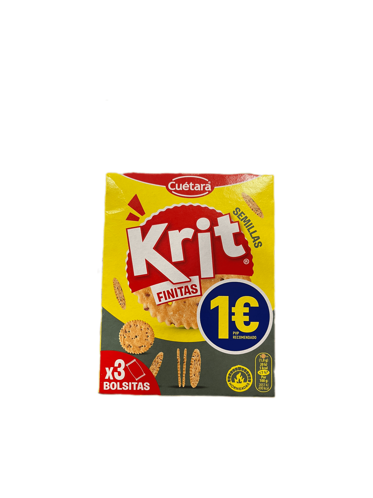 Galletas Krit Finitas Semillas 90gr