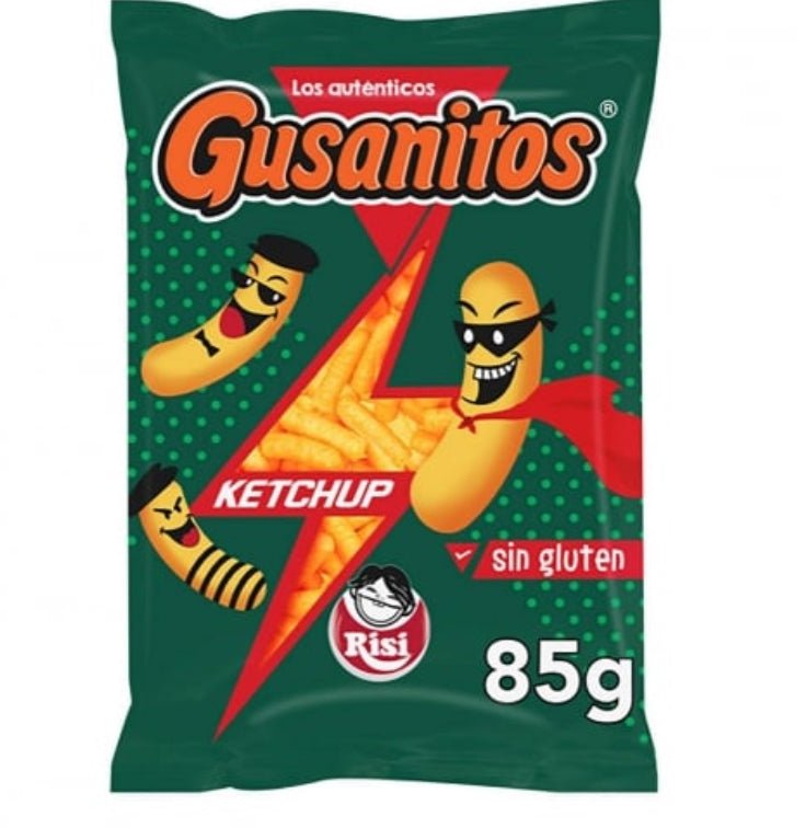 Gusanitos Risi 85g — El snack de toda la vida, ahora en formato familiar - LA TIENDA DE CHUCHES