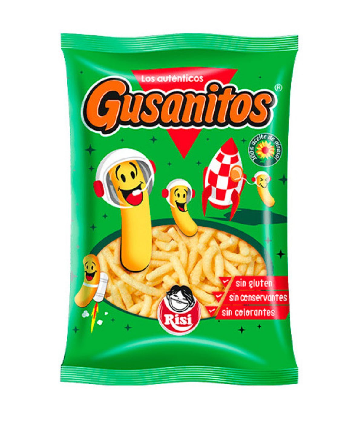 Gusanitos Risi 85g — El snack de toda la vida, ahora en formato familiar - LA TIENDA DE CHUCHES