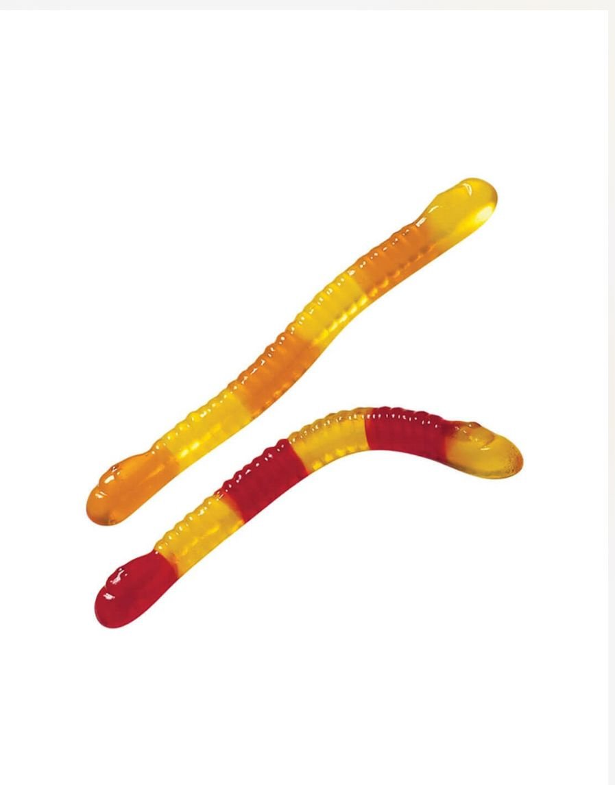 Gusanos Brillo Sin Gluten 100gr - LA TIENDA DE CHUCHES