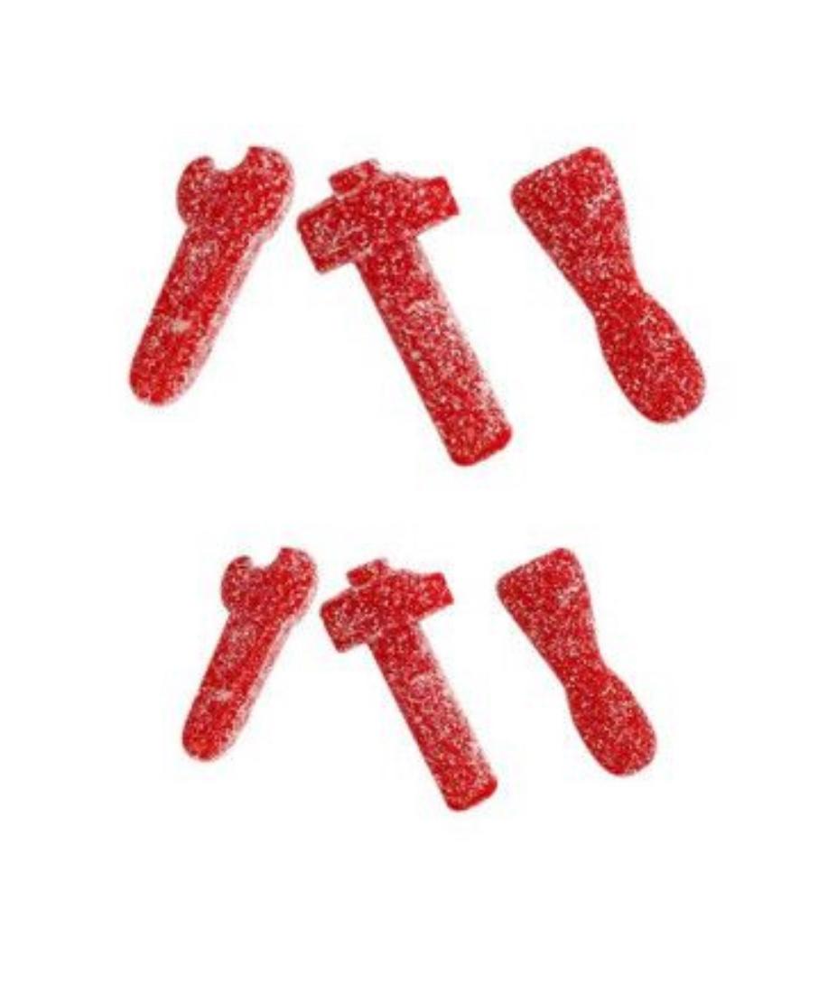 Herramientas Fresa Ácida Sin Gluten 100gr - LA TIENDA DE CHUCHES