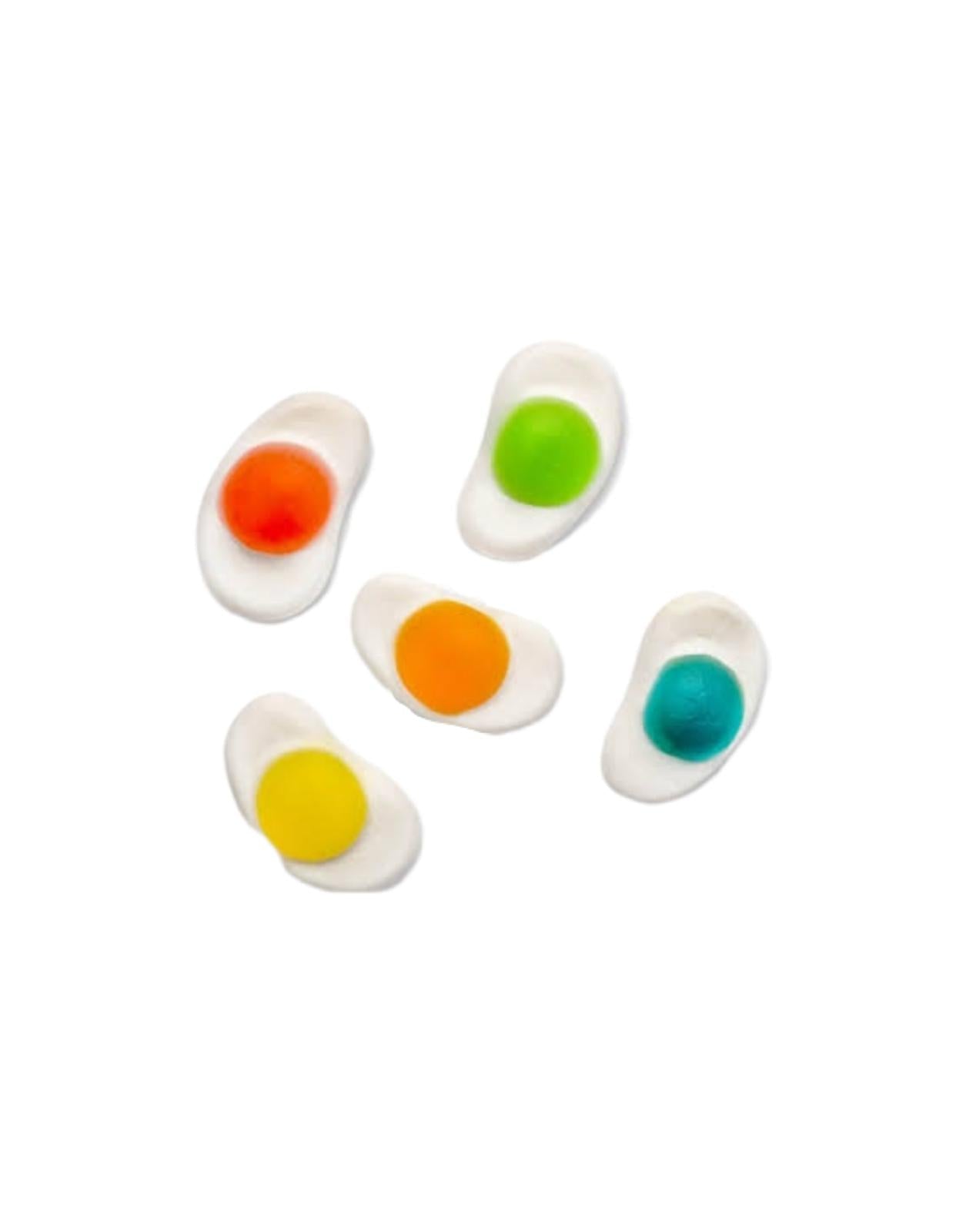 Huevos Fritos Foam 100g - Gominolas de Espuma Sin Gluten - LA TIENDA DE CHUCHES