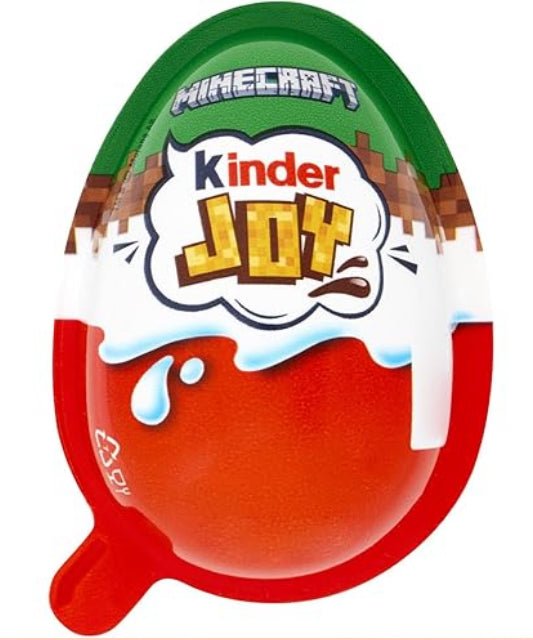 Huevos Kinder Joy Minecraft