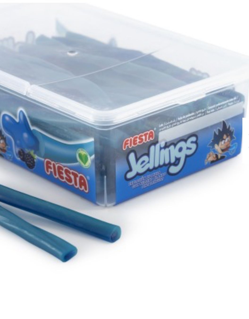 Jelling Pintalenguas Fiesta (Unidad) - Regaliz Relleno que Pinta la Lengua - LA TIENDA DE CHUCHES