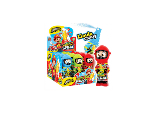 Johny Bee Fireman Spray – Liquid Candy 3 Sabores 40 ml - LA TIENDA DE CHUCHES