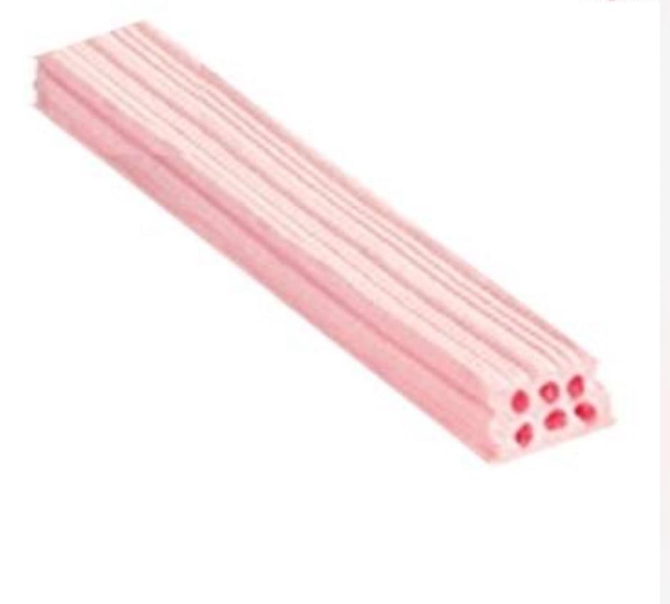 Ladrillazos Unidad – Nube con Forma de Ladrillo Rellena de Fresa - LA TIENDA DE CHUCHES