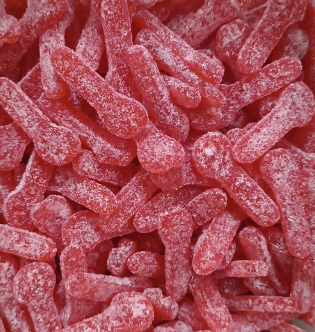 Llaves Ácidas de Fresa (100g) – El Toque Justo de Chispa y Dulzor - LA TIENDA DE CHUCHES