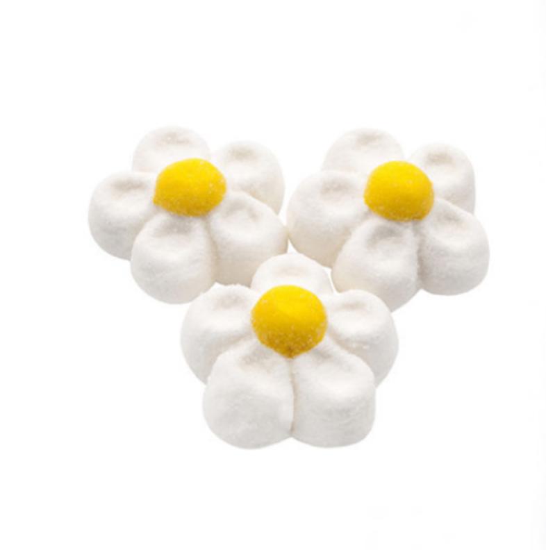 Margaritas Sin Gluten — Nubes Esponjosas con Forma de Margarita Unidad - LA TIENDA DE CHUCHES