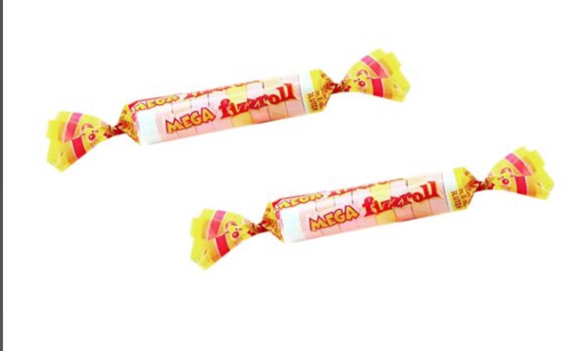 Mega Fizz Roll Sin Gluten Unidad - LA TIENDA DE CHUCHES