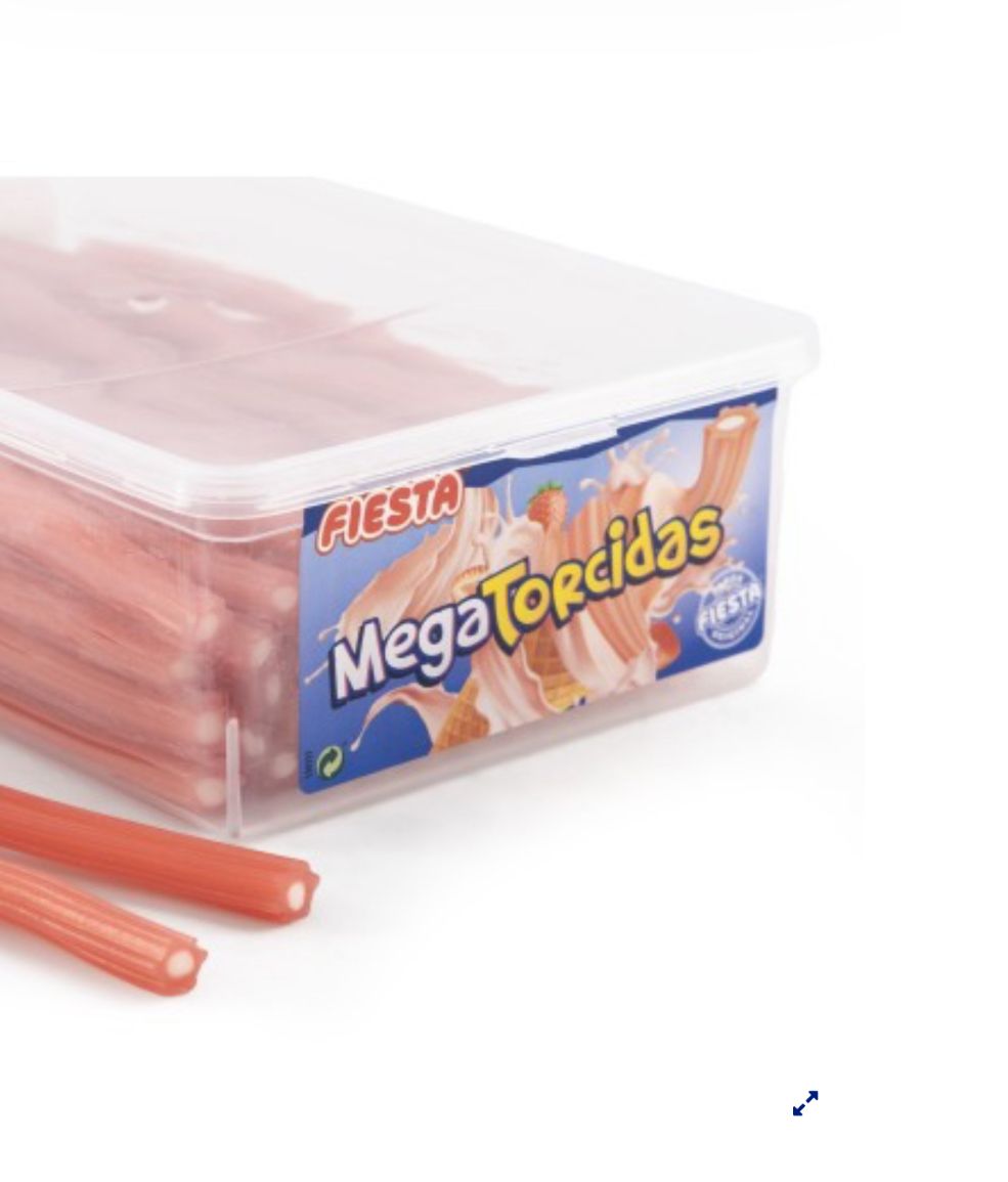 Megatorcida Helado Fiesta (Unidad) - Regaliz Relleno de Crema - LA TIENDA DE CHUCHES