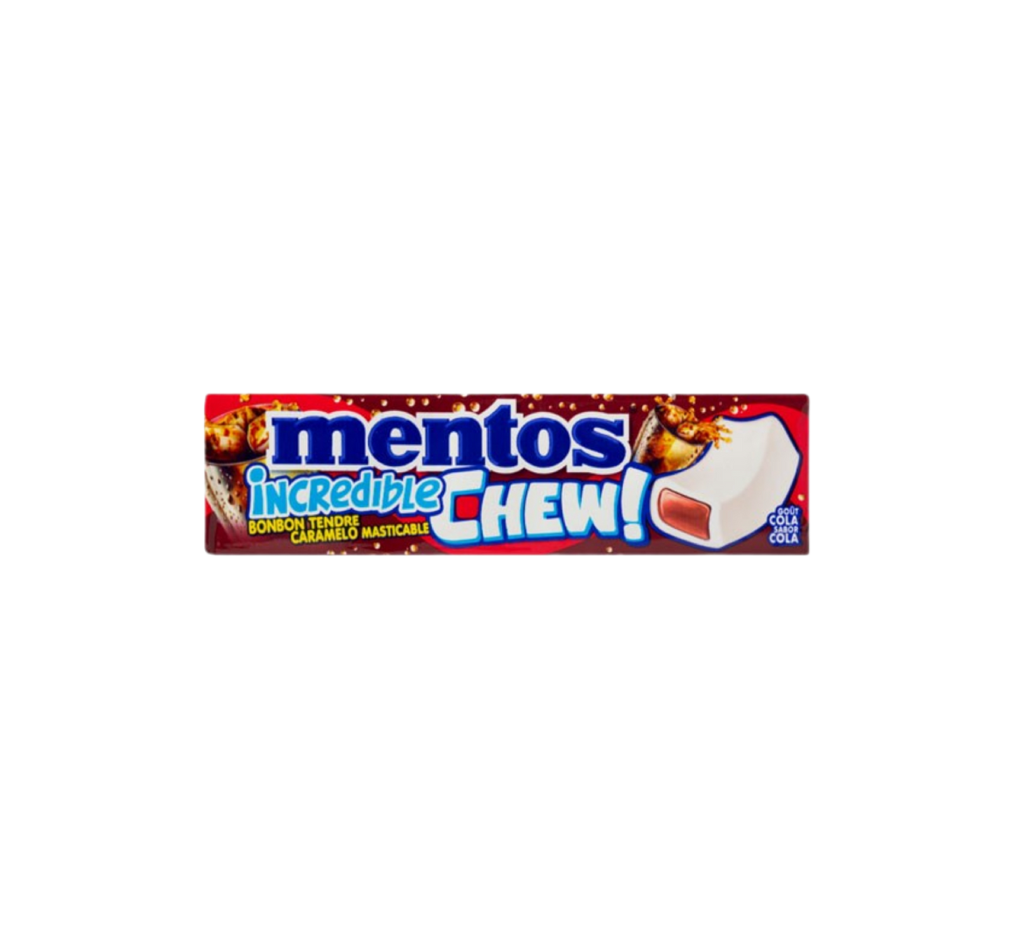 Mentos Chew Cola – Caramelo Masticable Tierno de Cola - LA TIENDA DE CHUCHES
