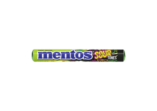 Mentos Sour Tones 35g - Caramelos Masticables Ácidos Surtidos - LA TIENDA DE CHUCHES