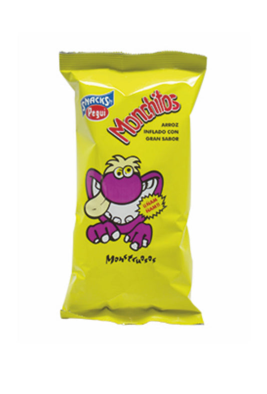 Monchitos (55g) – El Arroz Inflado con Sabor a Jamón Más Famoso - LA TIENDA DE CHUCHES