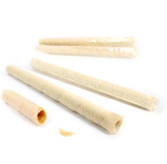 Mufy Blanco – Crujiente Barquillo Bañado en Chocolate Blanco - LA TIENDA DE CHUCHES