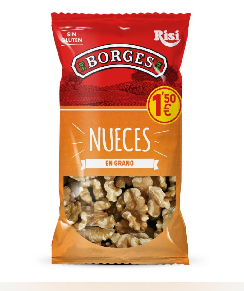 Nueces Borges 50g | Snack Natural de Frutos Secos - LA TIENDA DE CHUCHES