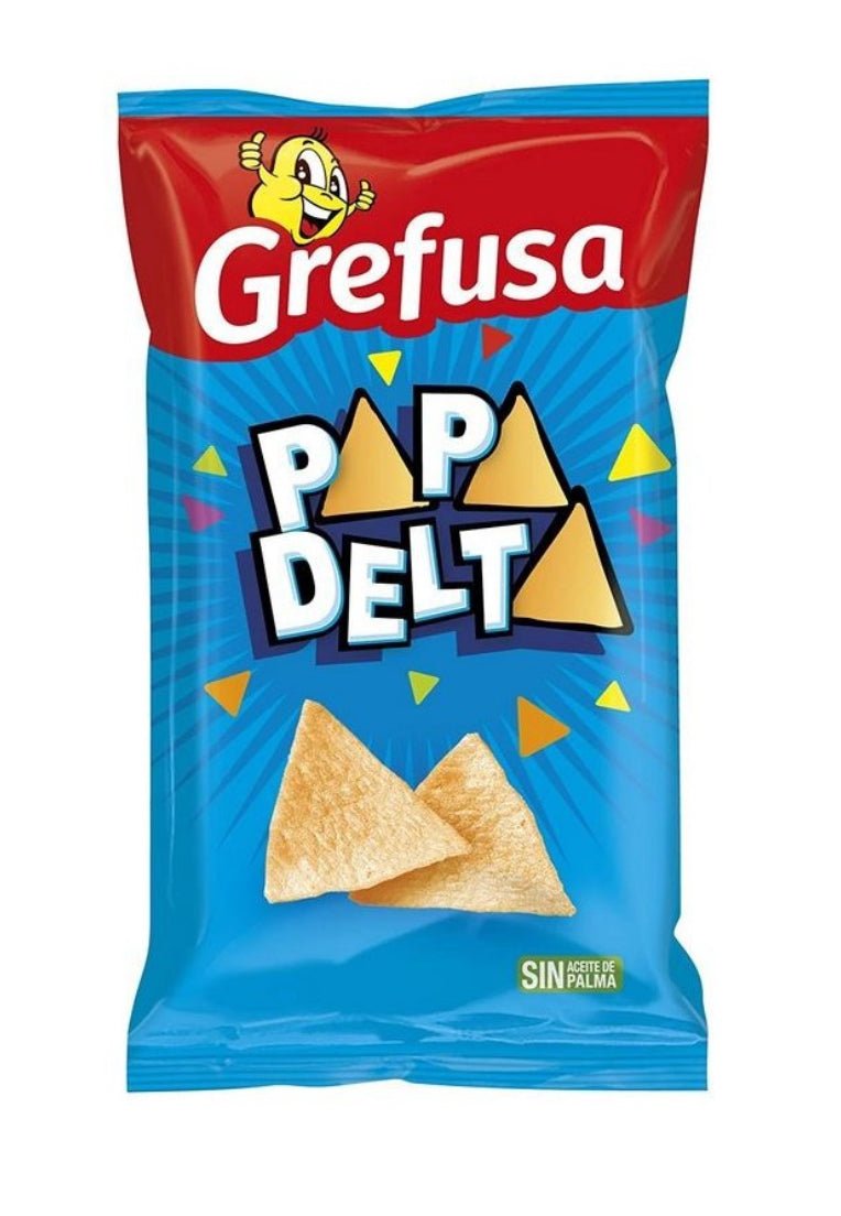 Papa Delta Grefusa 65g – El Snack de Patata Triangular Crujiente - LA TIENDA DE CHUCHES