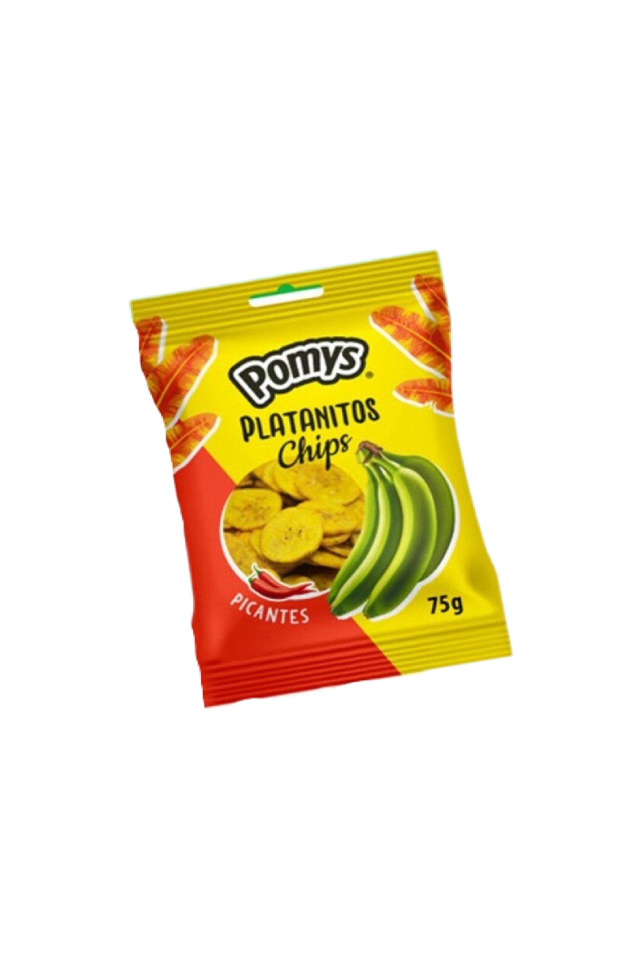 Platanitos Pomys 75g - Snacks de Plátano Crujiente (Sal, Dulce, Picante y Ajo) - LA TIENDA DE CHUCHES